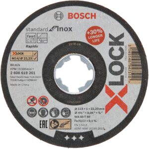 Bosch X-LOCK Trennscheibe Standard for Inox - Rapido