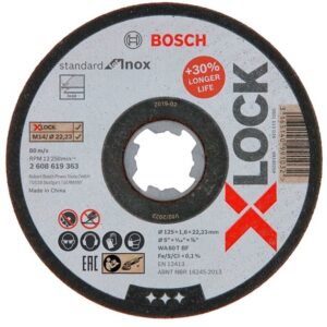 Bosch X-LOCK Trennscheibe Standard for Inox