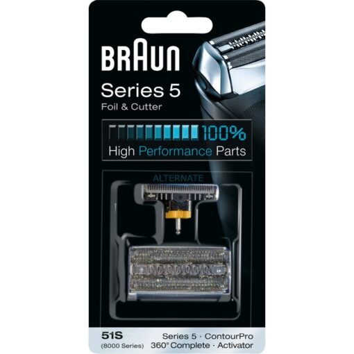 Braun Ersatzscherkopf 8000 Kombipack 51s