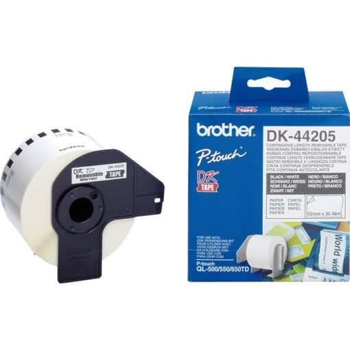 Brother Endlos-Etikett (Papier) DK-44205