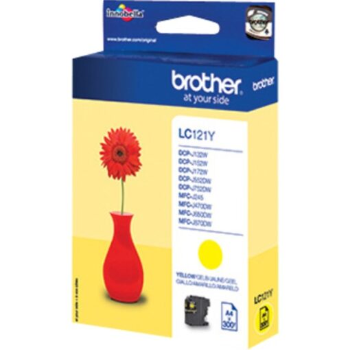 Brother Tinte gelb LC-121Y