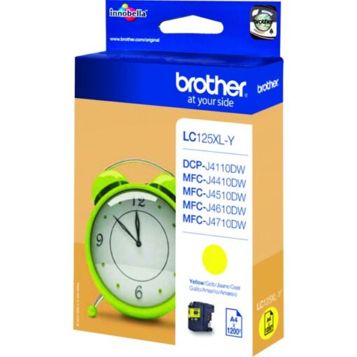 Brother Tinte gelb LC-125XLY