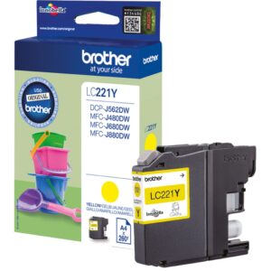 Brother Tinte gelb LC-221Y