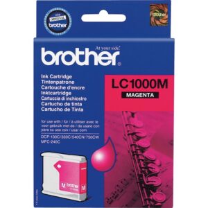 Brother Tinte magenta LC-1000M