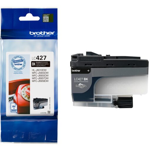 Brother Tinte schwarz LC427BK