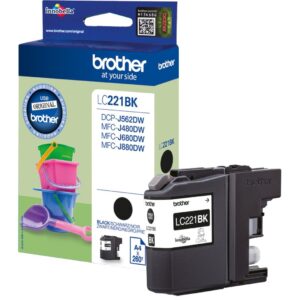 Brother Tinte schwarz LC-221BK