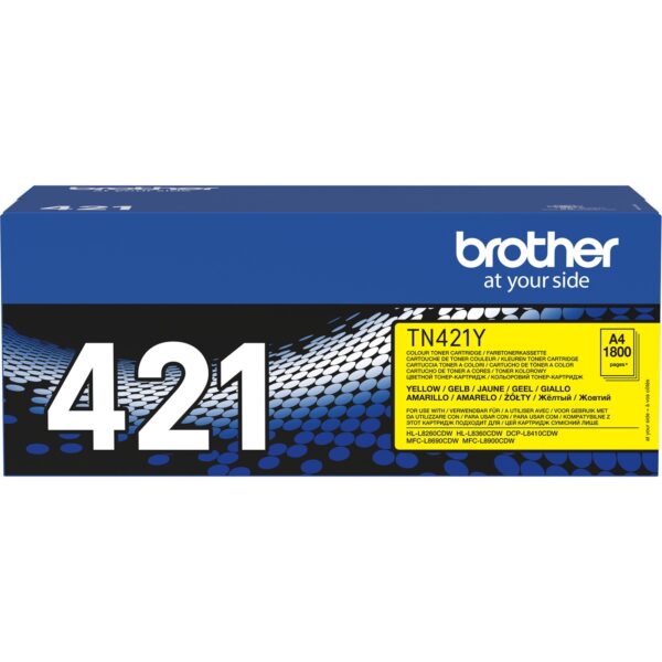 Brother Toner gelb TN-421Y