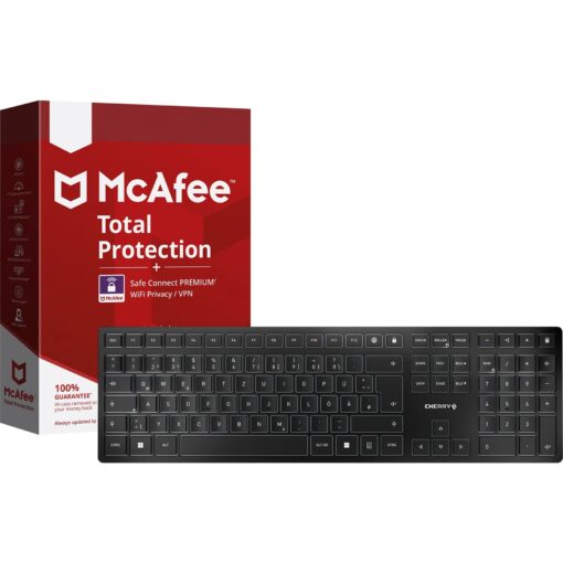 Cherry KW 9100 SLIM + McAfee Bundle