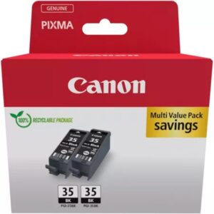 Canon Tinte Doppelpack schwarz PGI-35BK