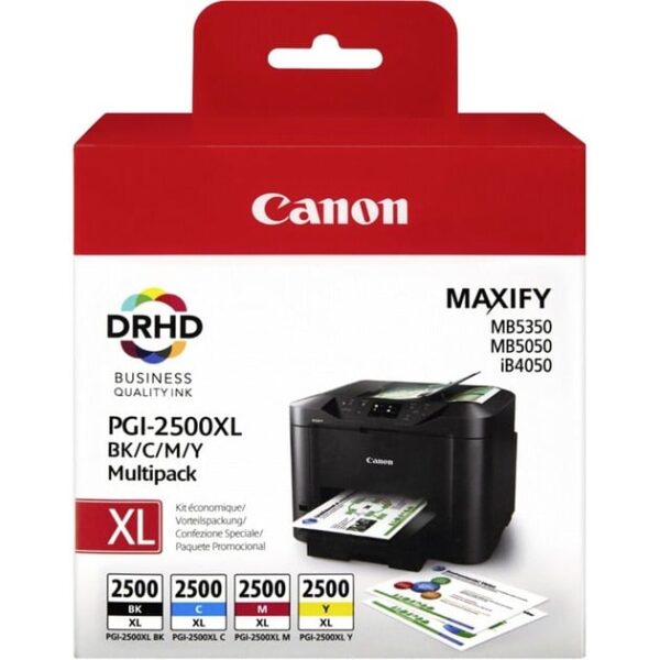 Canon Tinte Multipack PGI-2500XL C/M/Y/BK