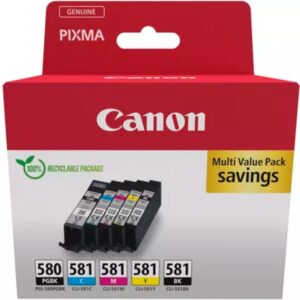 Canon Tinte Multipack PGI-580PGBK/CLI-581