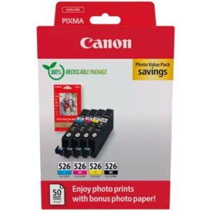 Canon Tinte Photo Value Pack CLI-526