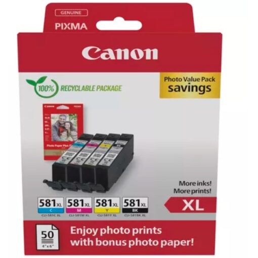 Canon Tinte Photo Value Pack CLI-581XL