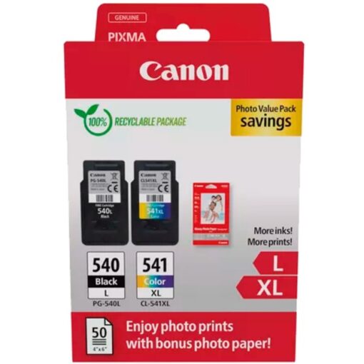 Canon Tinte Photo Value Pack PG-540L/CL541-XL