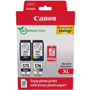 Canon Tinte Photo Value Pack PG-575XL /CL-576XL