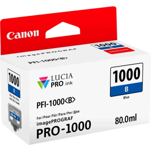 Canon Tinte blau PFI-1000B