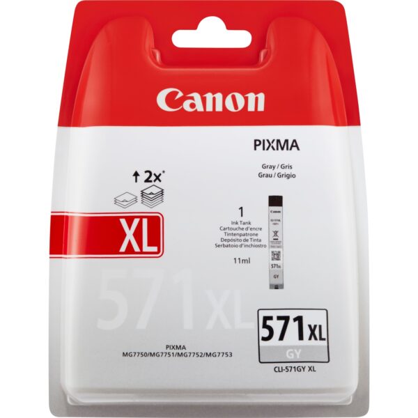 Canon Tinte grau CLI-571GY XL