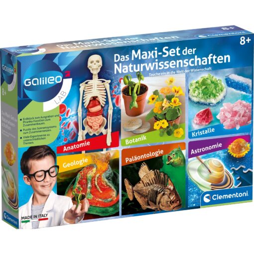 Clementoni Das Maxi-Set der Naturwissenschaften