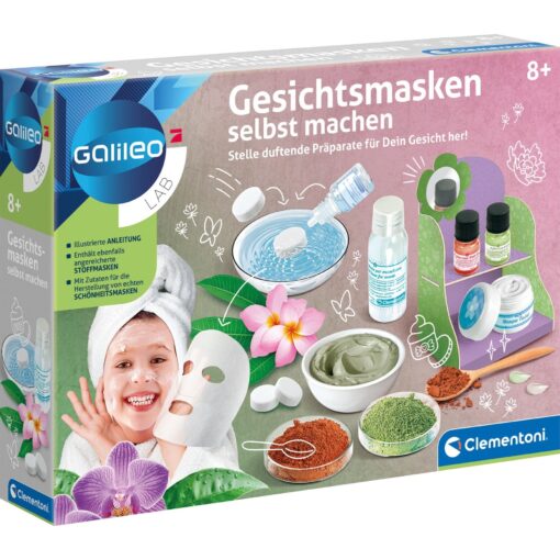 Clementoni Gesichtsmasken selbst machen