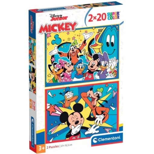 Clementoni Kinderpuzzle Supercolor - Disney Mickey