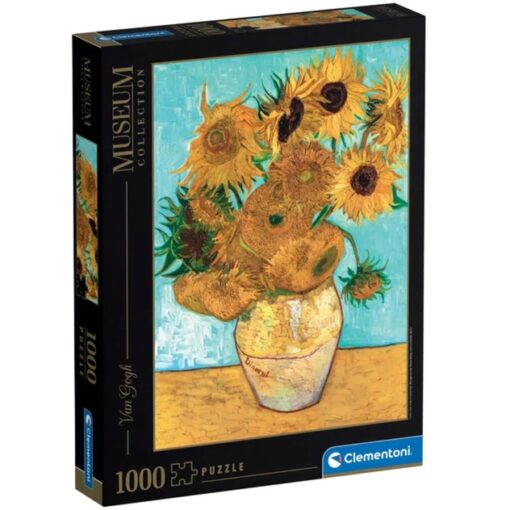 Clementoni Museum Collection: Van Gogh - Vase mit Sonnenblumen