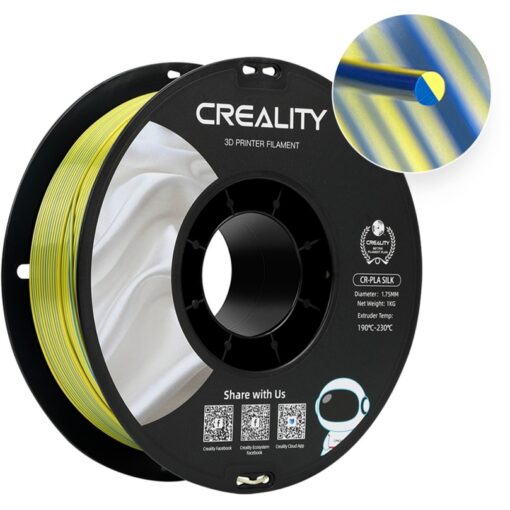 Creality CR-Silk PLA Filament Blau/Gelb