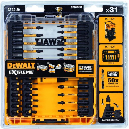 Dewalt EXTREME FLEXTORQ Schrauberbit-Set DT70734T