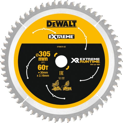 Dewalt Kreissägeblatt XR EXTREME RUNTIME DT99575