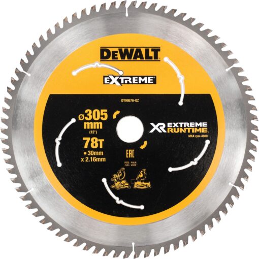 Dewalt Kreissägeblatt XR EXTREME RUNTIME DT99576