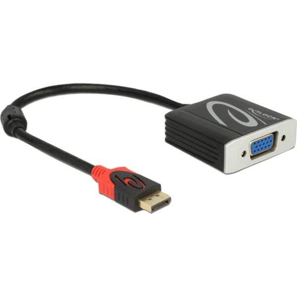 Delock Adapter DisplayPort 1.2 Stecker > VGA Buchse