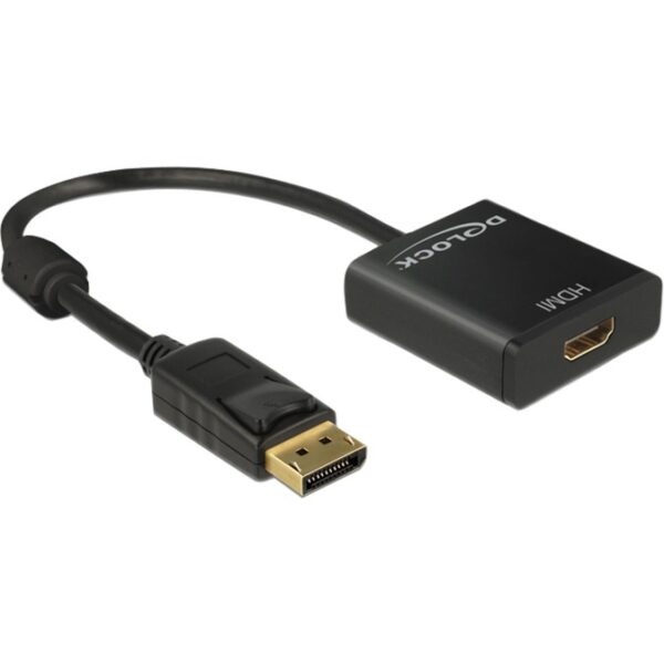 Delock Adapter Displayport 1.2> HDMI Buchse 4K