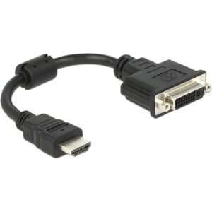 Delock Adapter HDMI (Stecker)  > DVI 24+5 (Buchse)