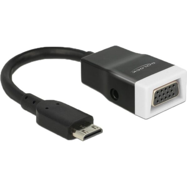 Delock Adapter HDMI mini C St. -> VGA Bu