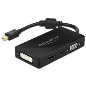 Delock Adapter Mini DisplayPort > VGA + HDMI + DVI + 3