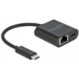 Delock Adapter USB-C > Gigabit LAN