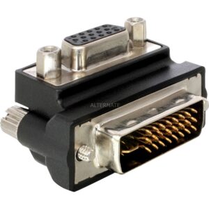 Delock Adapter VGA-Buchse auf DVI-I-Stecker