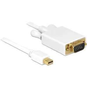 Delock Adapterkabel mini-DisplayPort Stecker > VGA 15Pin Stecker