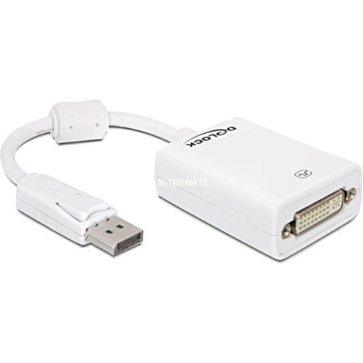 Delock DisplayPort zu DVI-I Buchse 24+5