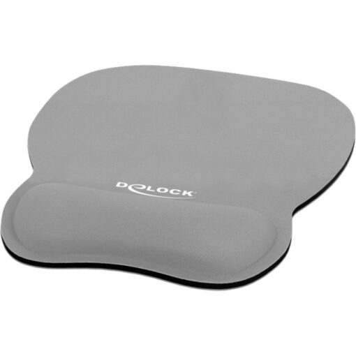 Delock Ergonomisches Mauspad mit Gel Handballenauflage