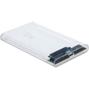 Delock Externes Gehäuse für 2.5" SATA HDD / SSD mit SuperSpeed USB 10 Gbps (USB 3.1 Gen 2)