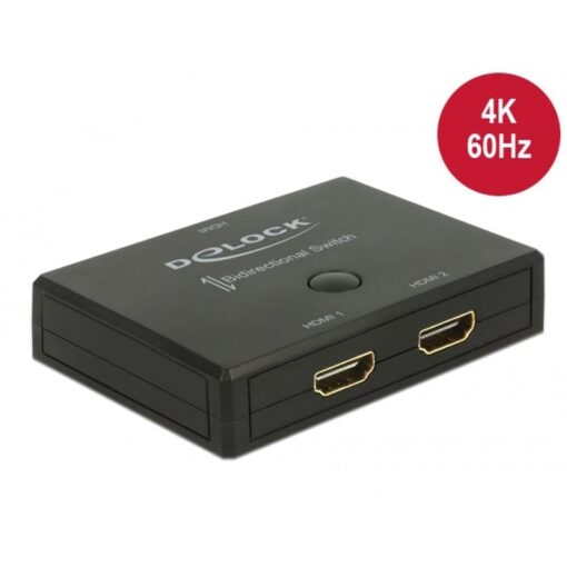 Delock HDMI-Switch 2 - 1 bidirektional 4K 60Hz