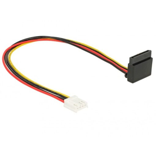 Delock Kabel Power Floppy 4Pin (Buchse) > SATA 15Pin (Buchse)