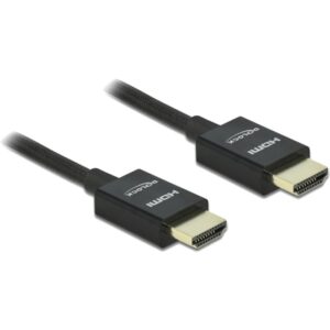 Delock Koaxiales High Speed HDMI-Kabel 48 Gbps 8K 60Hz