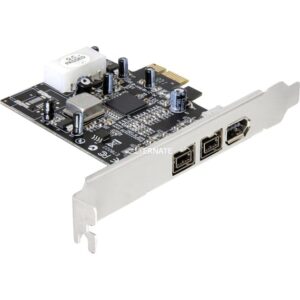 Delock PCI ExprCard FireWire 2xB 1xA