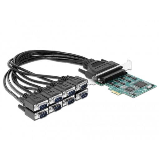 Delock PCIe Karte> 8xSeriell RS-232 DB9