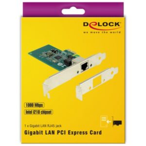 Delock PCIe > 1 x Gigabit LAN