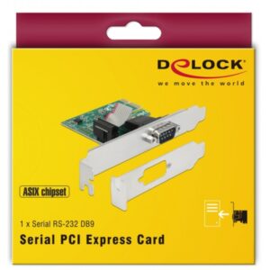 Delock PCIe > 1 x Seriell RS-232