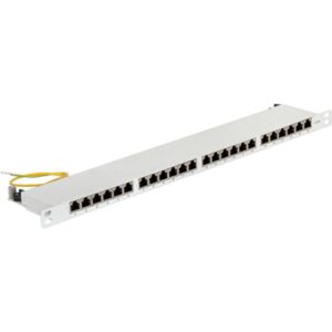 Delock Patchpanel 24P Cat.6 0.5 HE