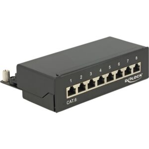 Delock Patchpanel 8P Port Cat.6