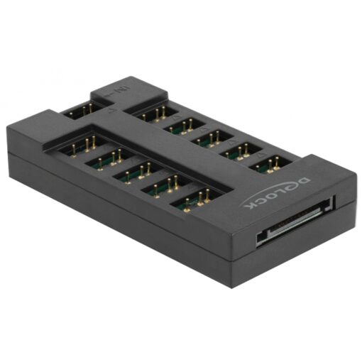 Delock RGB Hub für ARGB LEDs mit 10 Ports